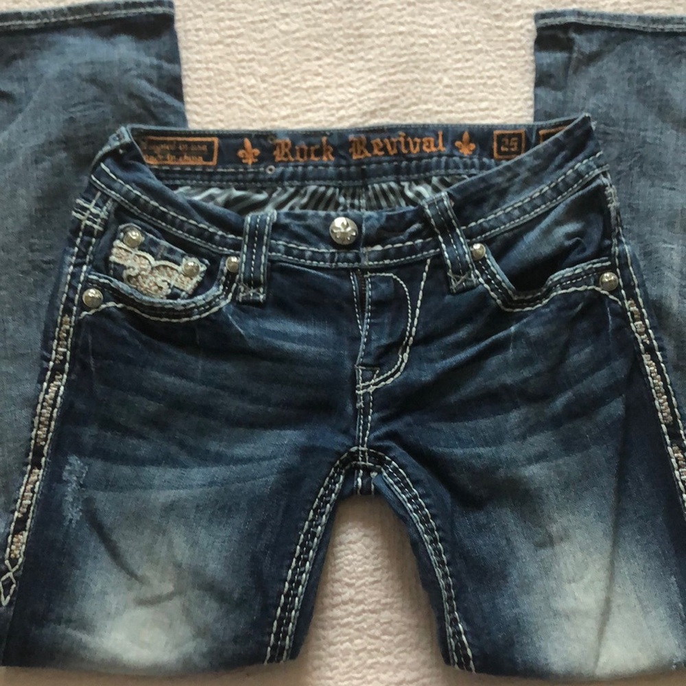 Rock Revival Cropped Capri jeans